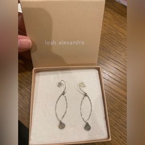 Leah Alexander labradorite ear rings